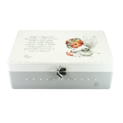 Personalizirana Kutija uspomena savršeni je poklon za krštenja. rođenja djeteta ili rođendane
