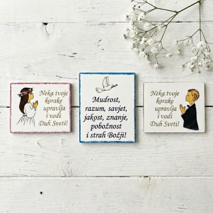 Magnet zahvalnica za krizmu