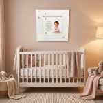 Slika anđela čuvara – poklon za dječju sobu i krštenje