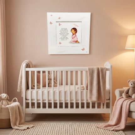 Slika anđela čuvara – poklon za dječju sobu i krštenje