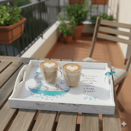 Personalizirani poslužavnik – poklon za godišnjicu braka