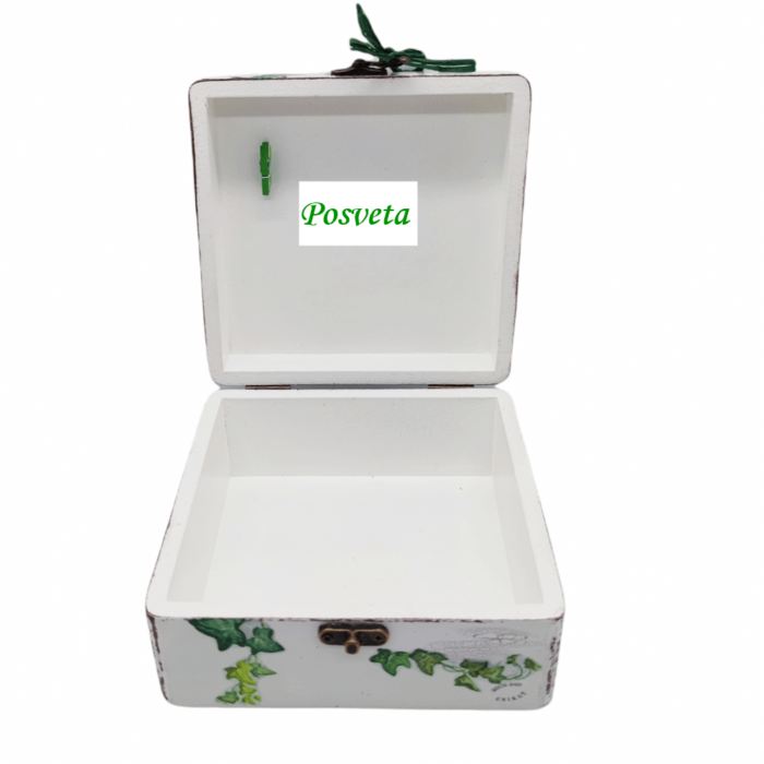 Personalizirana Kutija uspomena poklon je za sve prigode. Kutija je ručni rad, nosi rukom pisan i pomno odabran citat baš za osobu kojoj darujete