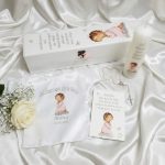 kutija za krštenje s anđelom i natpisom Od danas sam dijete Božje