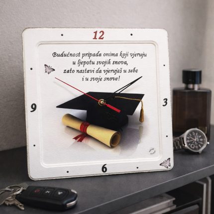 POKLON ZA DIPLOMU - ZIDNI SAT