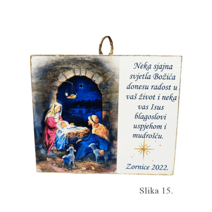 🎄 Zidne Slike s Blagoslovom – Poseban Dar Umjesto Čestitke 🎄