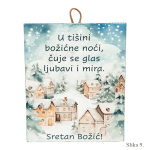 🎄 Zidne Slike s Blagoslovom – Poseban Dar Umjesto Čestitke 🎄