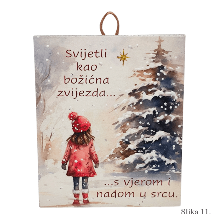 🎄 Zidne Slike s Blagoslovom – Poseban Dar Umjesto Čestitke 🎄