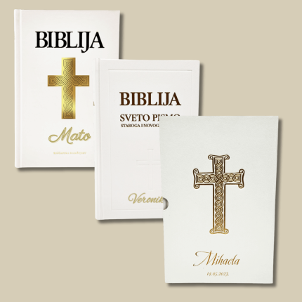 Personalizirana Biblija - poklon za sv krizmu, potvrdu