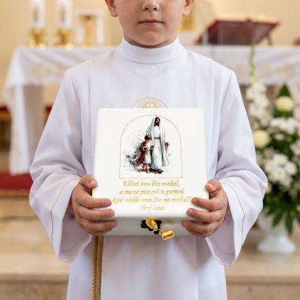 Kutija uspomena za Prvu Pričest za dječaka