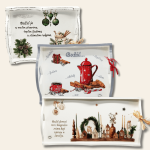 Poklon za Božić za roditelje i prijatelje – poslužavnik u božićnom stilu