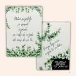 Personalizirani rokovnik poklon za prijateljicu sa motivima i tekstom i fotografijom