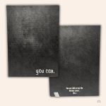 Rokovnik s natpisom “Vjeruj u sebe” – personalizirani dar s porukom nade