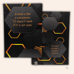 Personalizirani rokovnik za muškarce – poklon s porukom odlučnosti