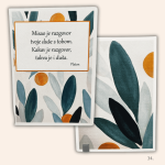 Motivacijski rokovnik s porukama o uspjehu – poklon za poslovne žene