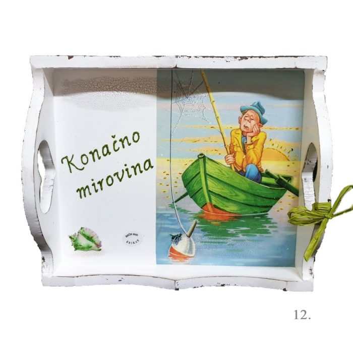 Poklon za mirovinu ili penziju – personalizirani poslužavnici s rukom pisanim tekstom 🎁☕