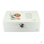 personalizirana kutija za krštenje s anđelom