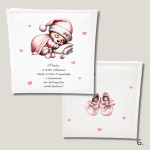 Album za slike s nježnim detaljima – poklon za krštenje djevojčice