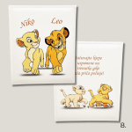 Foto album -personalizirani poklon za rođendan- Kralj lavova