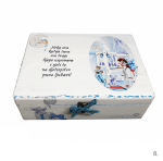 kutija uspomena za bebe s anđeoskim motivima