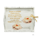 Poklon za mirovinu ili penziju – personalizirani poslužavnici s rukom pisanim tekstom 🎁☕