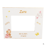 personalizirani okvir Zara s nježnim žutim motivima