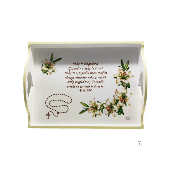 Poklon za mirovinu ili penziju – personalizirani poslužavnici s rukom pisanim tekstom 🎁☕