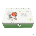 kutija uspomena s molitvom za zaštitu djeteta