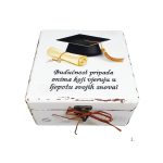 Personalizirana kutija za diplomu s citatom – dar koji simbolizira trud i postignuće