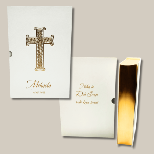 Personalizirana Biblija - poklon za sv krizmu, potvrdu