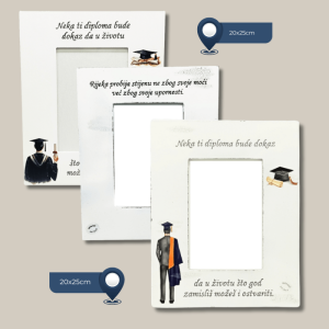 Personalizirani okvir- poklon za diplomu