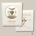 Personalizirani fotoalbum za Svetu Krizmu s imenom i datumom – uspomena na sakrament
