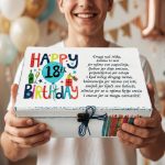 Kutija uspomena - poklon za 18. rođendan