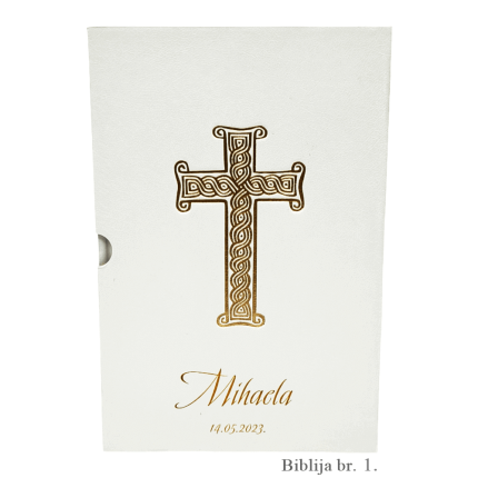 Personalizirana Biblija - poklon za sv krizmu, potvrdu