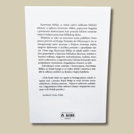 Svojim bogatim sadržajem i privlačnim izgledom “Prvopričesnička Biblija” bit će radosna uspomena na primanje sakramenta prve sv. Pričesti ili sv Krizme