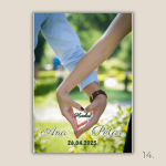 Magneti zahvalnice za vjenčanje – personalizirani pokloni za goste koji se ne bacaju