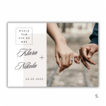 Magnet s porukom zahvale – elegantan dar gostima od mladenaca