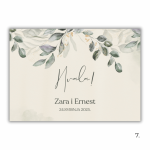 Magnet u rustikalnom stilu – zahvalnica koja priča vašu ljubavnu priču