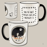 Personalizirana šalica koja prikazuje slike i svira glazbu!