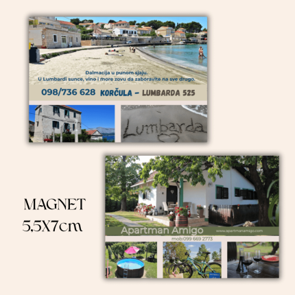 Magneti s pričom – personalizirani za Vaš apartman
