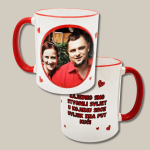 Personalizirana šalica koja prikazuje slike i svira glazbu!