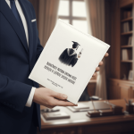 Personalizirani poklon za diplomu – fotoalbum s ilustracijom diplomanta i motivacijskom porukom “Budućnost pripada onima koji vjeruju u ljepotu svojih snova.”