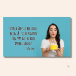 Magneti zahvalnice za rođendan – 18., 30., 40. i 50. rođendan