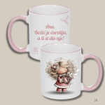 božićna šalica za prijateljicu – šalica s božićnim citatom