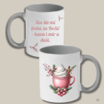 božićna šalica za šeficu – poslovni božićni poklon