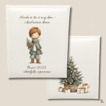 Moj prvi Božić – personalizirani dječji foto album s imenom i slikom