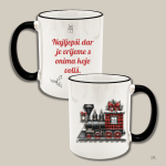 božićna šalica za brata – unikatni poklon s božićnim motivom