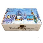 Kutija uspomena s božićnim dekorom – savršena za čuvanje sitnica i uspomena iz djetinjstva