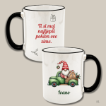 božićna šalica za sina – personalizirani poklon za Božić