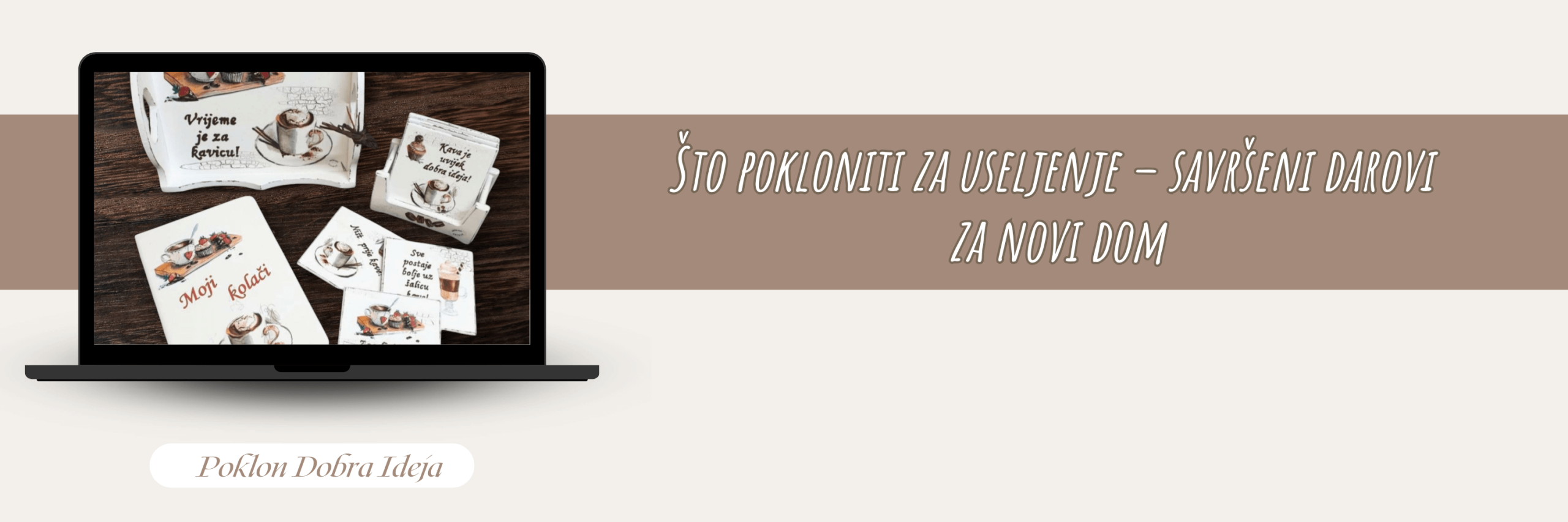 Poklon za useljenje – personalizirana kutija uspomena i fotoalbum, ručni rad Poklon Dobra Ideja.