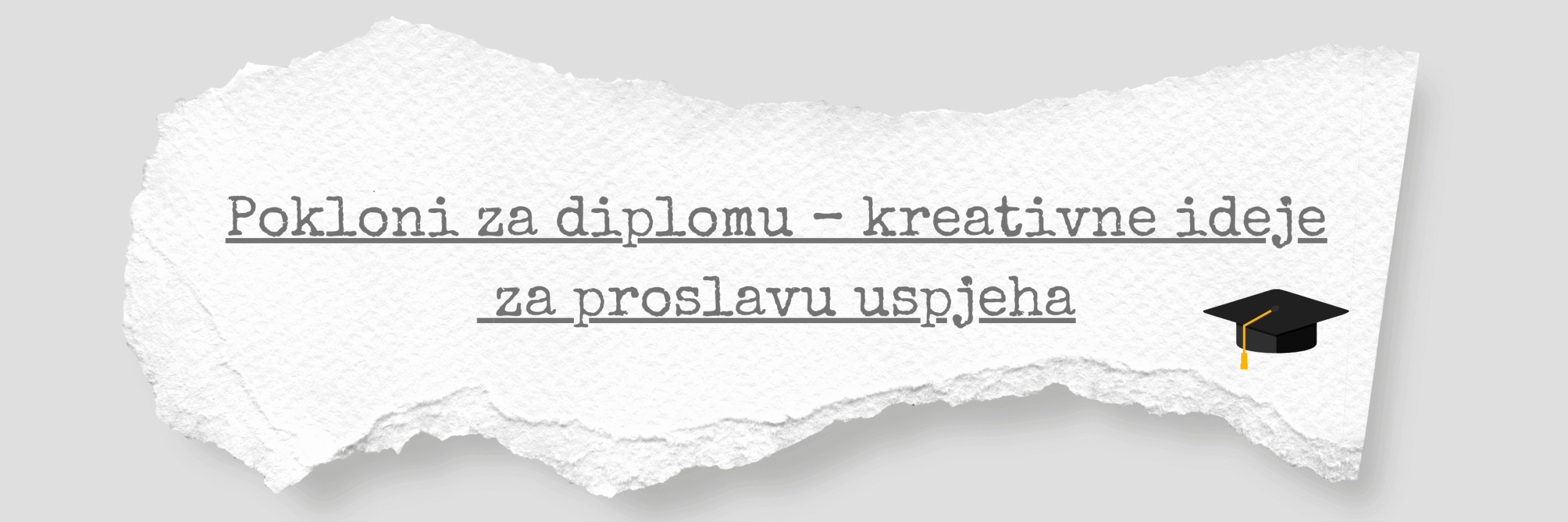 POKLON ZA DIPLOMU